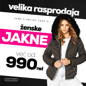 Velika rasprodaja jakni!
