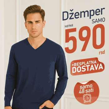Džemper SAMO 590 dinara!