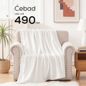 Ćebad već od 490 rsd!