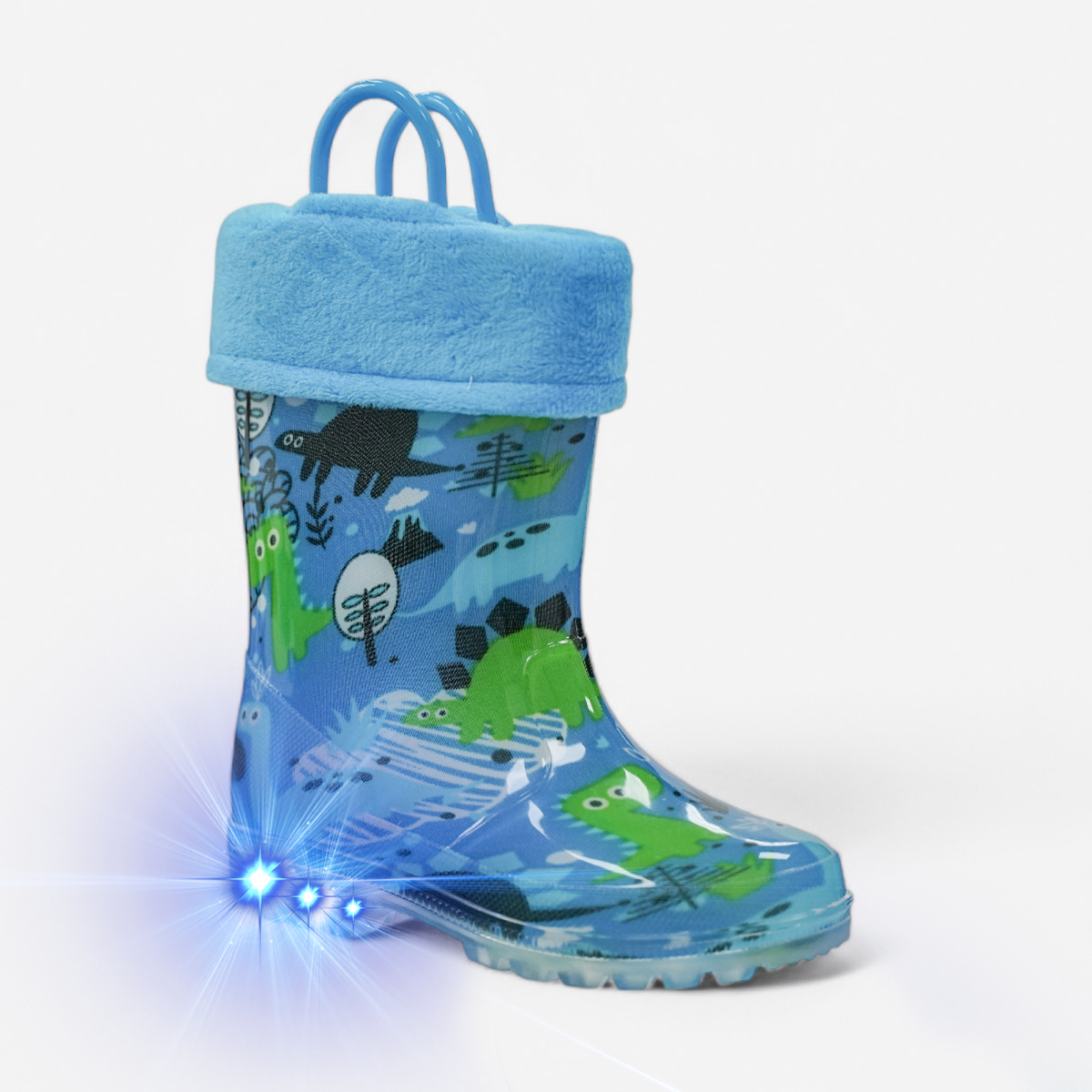 Gumene čizme sa svetlećim đonom, vodootporne 