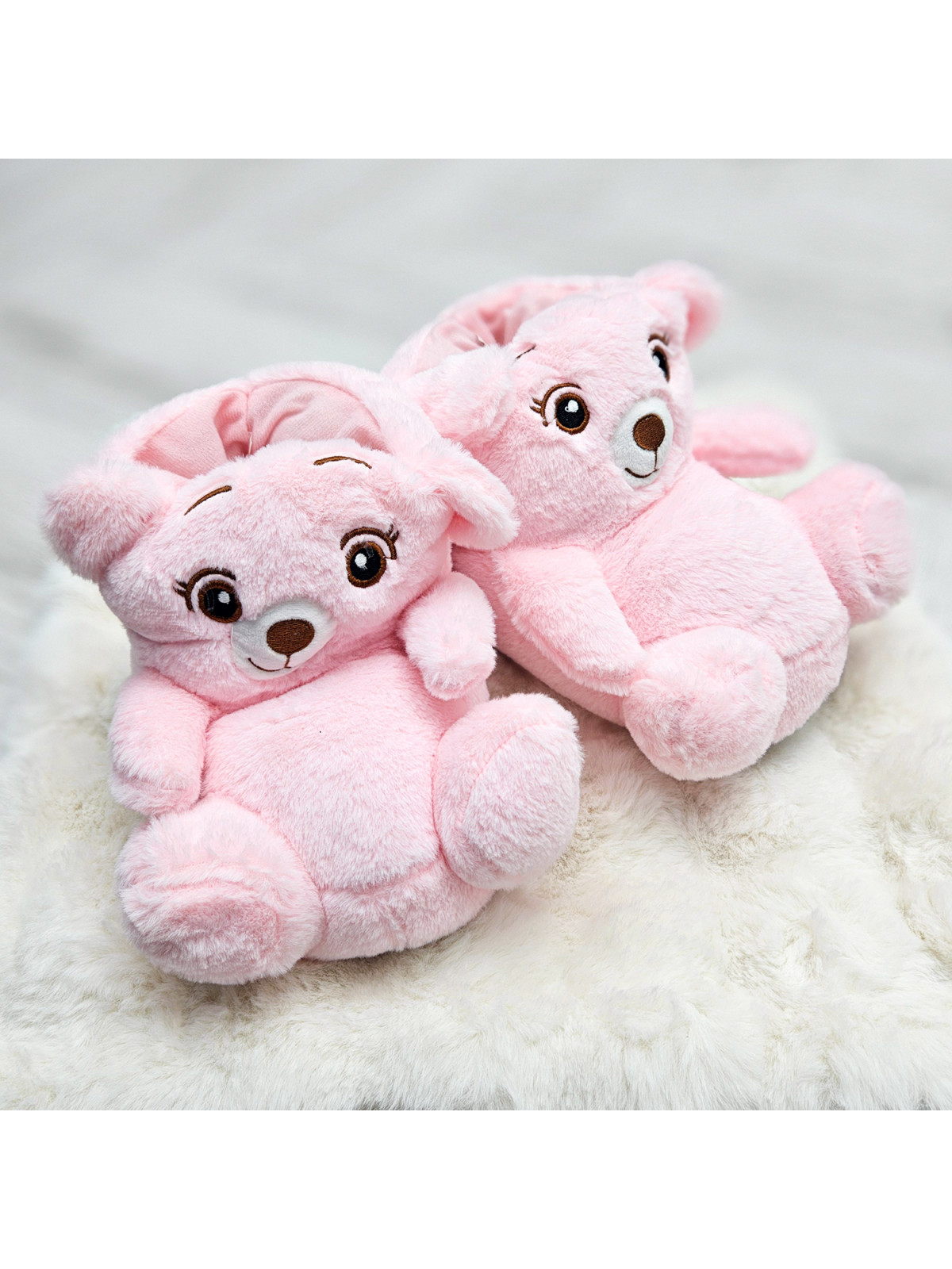 Mekane kućne patofne, svetlo pink