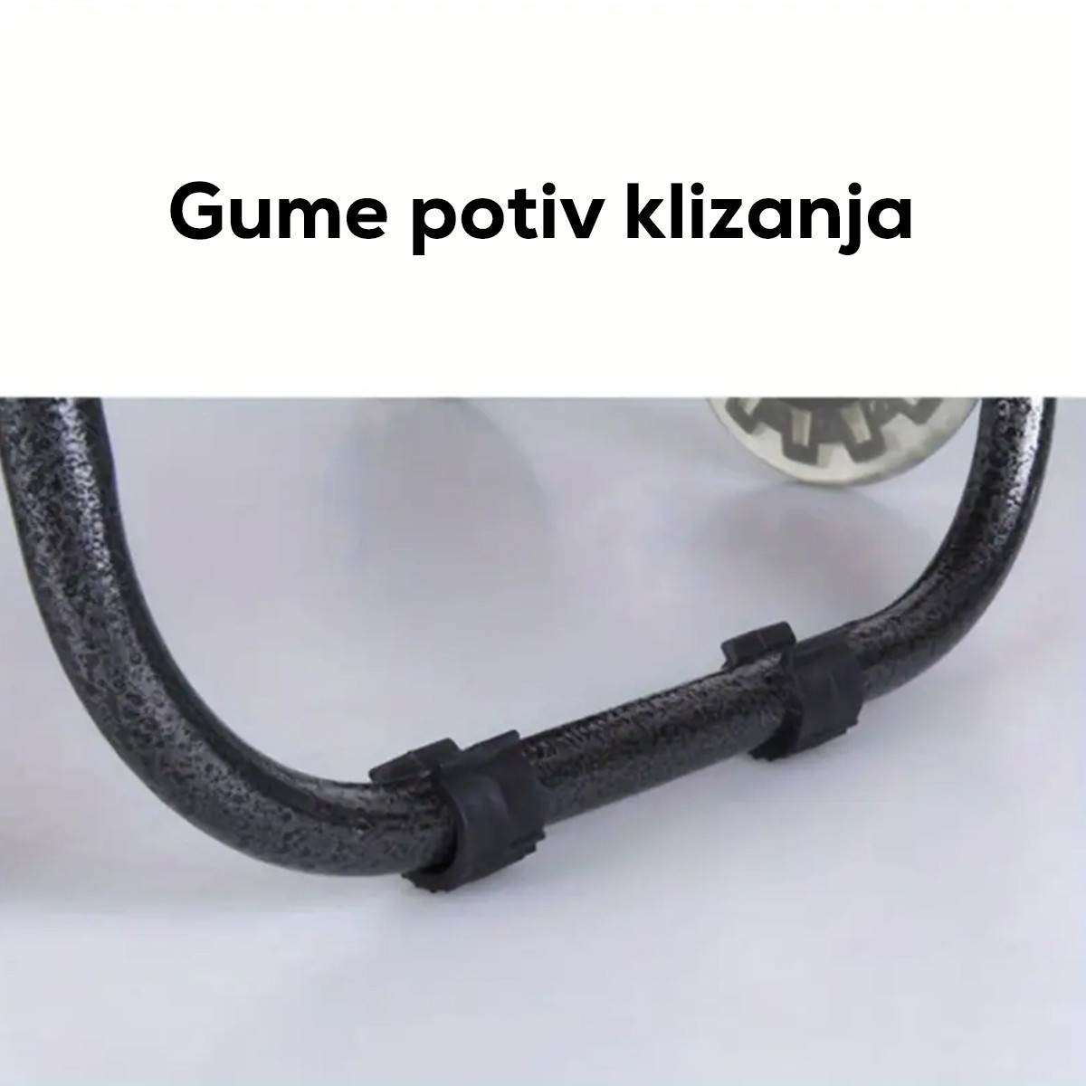 Praktična kolica za kupovinu, bež sa cvetićima