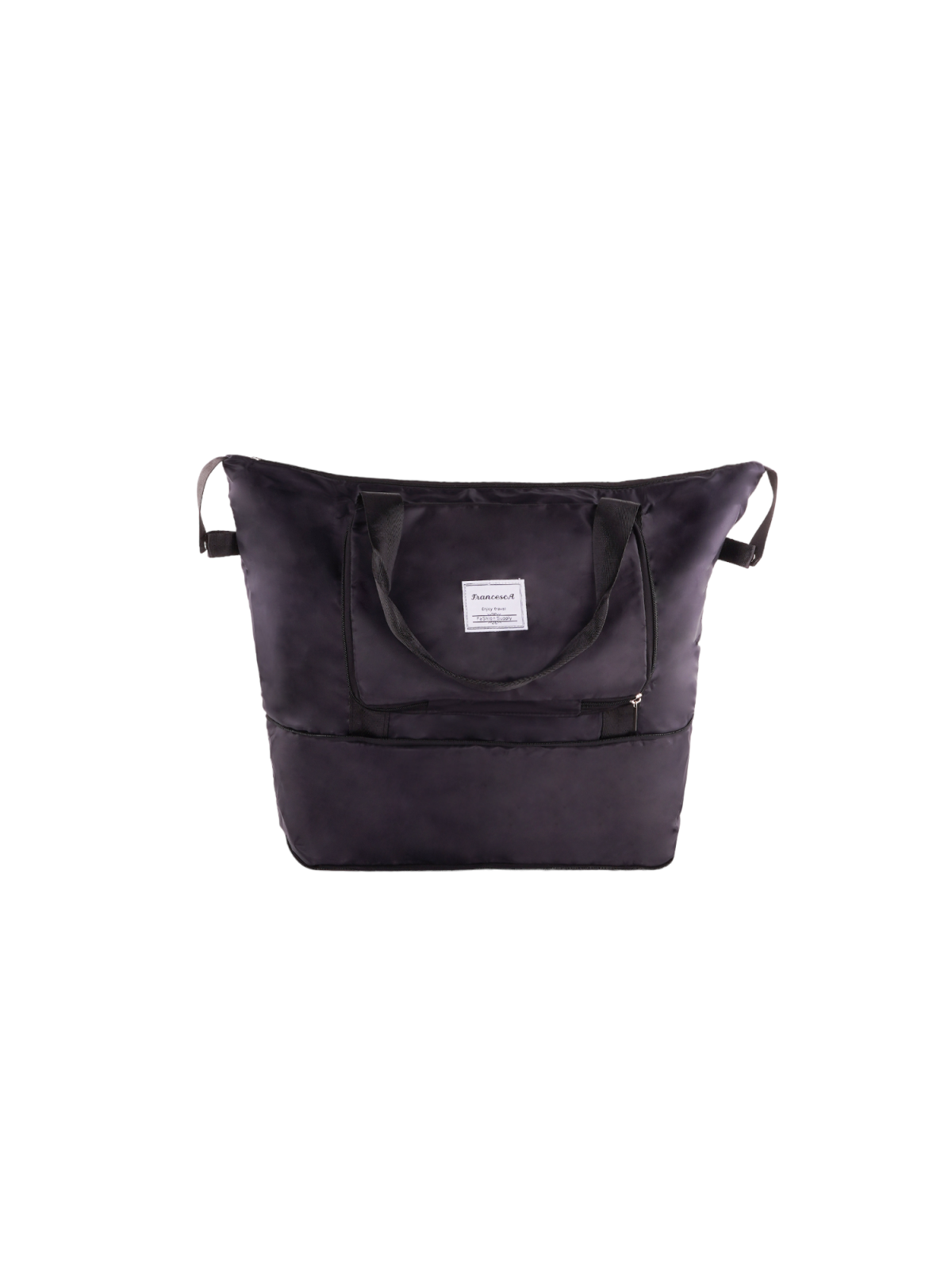 Višenamenska torba, rasklopiva i praktična, crna 