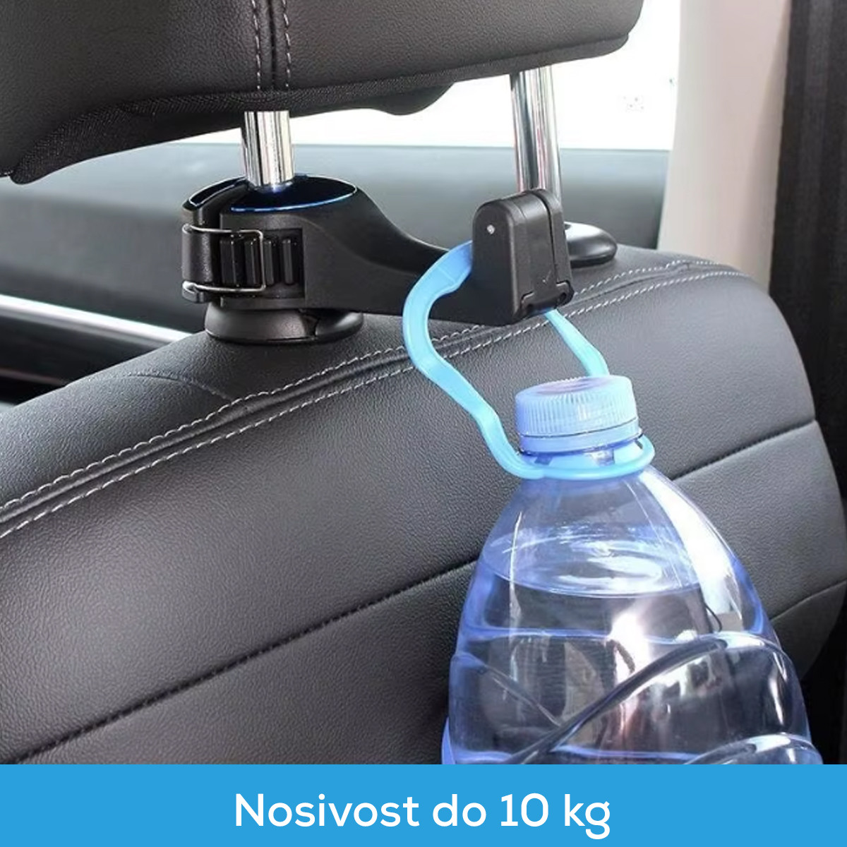 Višenamenski držač telefona za naslon sedišta u automobilu