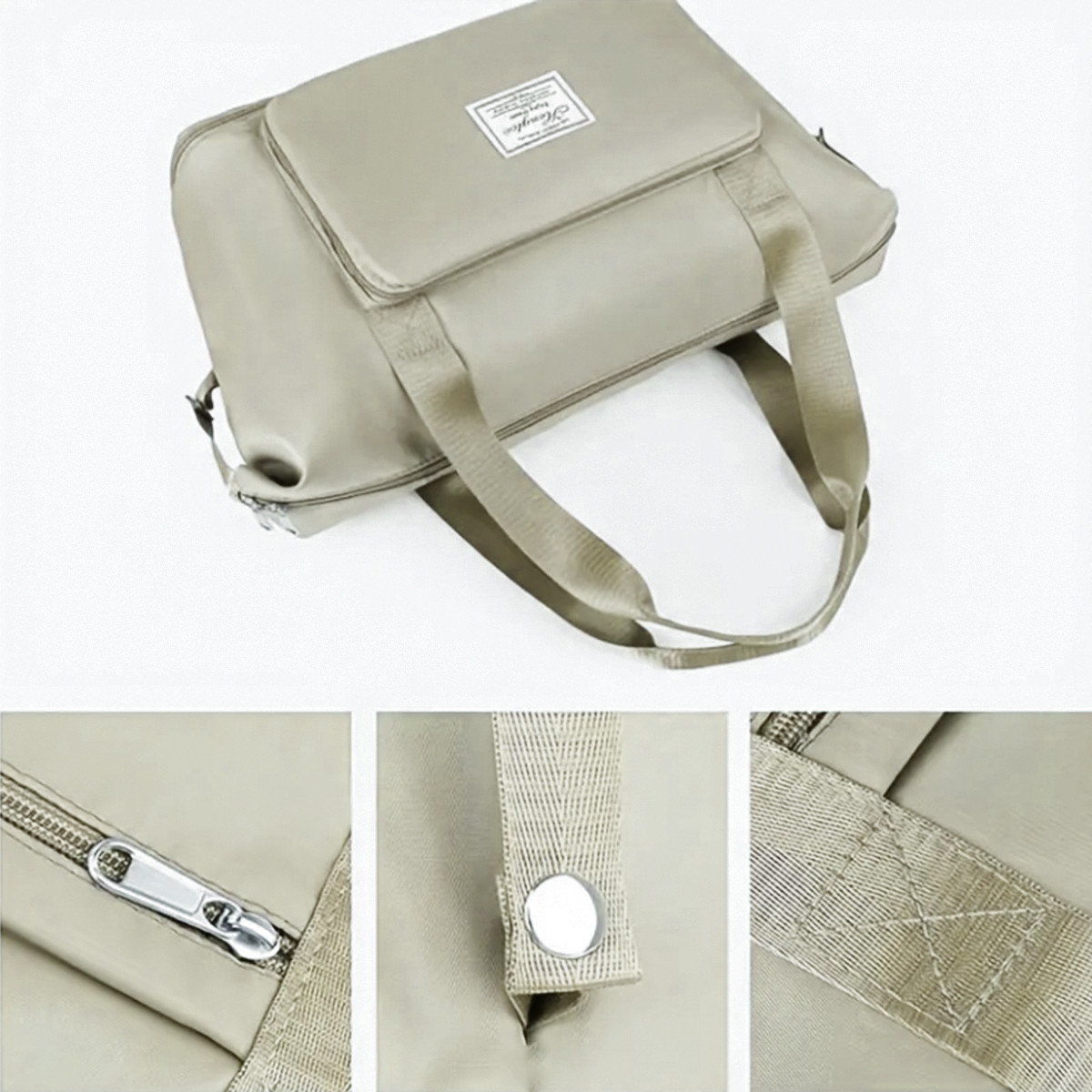 Višenamenska torba, rasklopiva i praktična, siva 