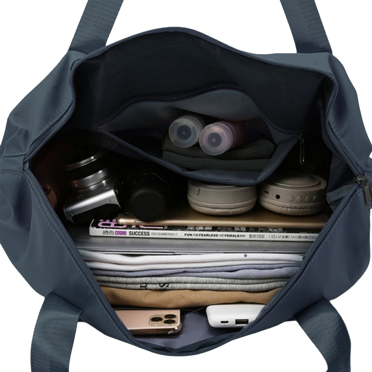 Višenamenska torba, rasklopiva i praktična, plava 