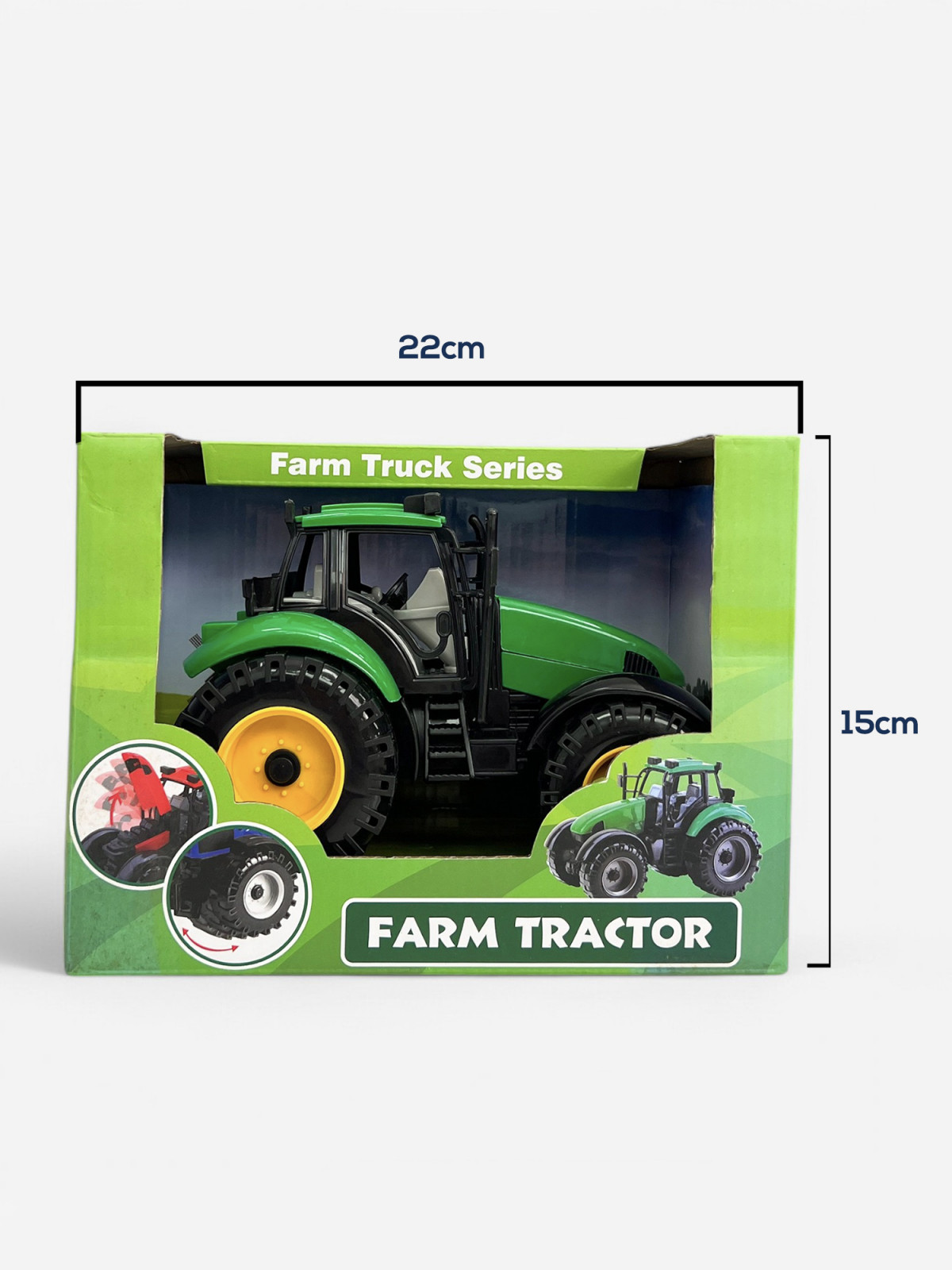 Igračka traktor zeleni