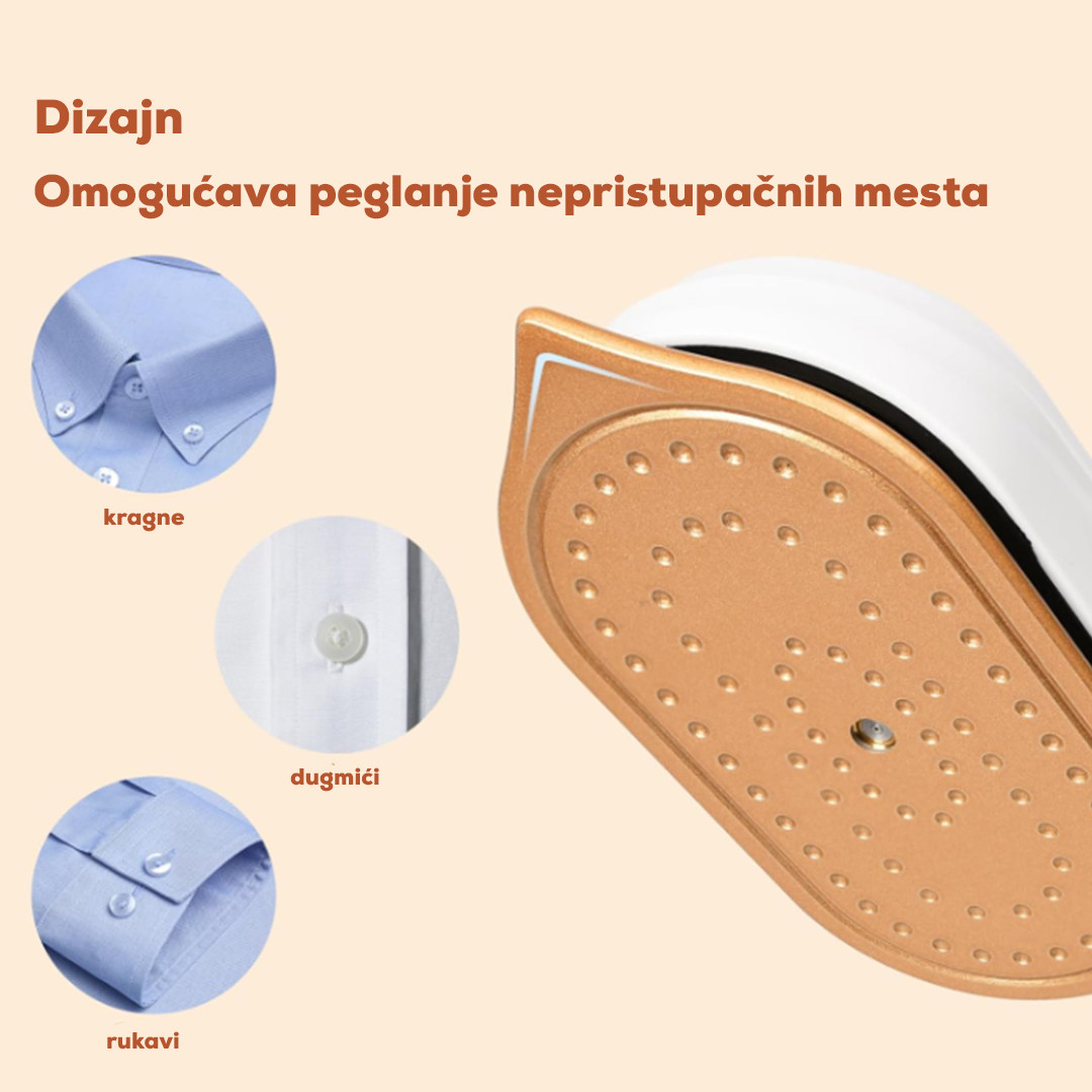 Mini prenosiva pegla