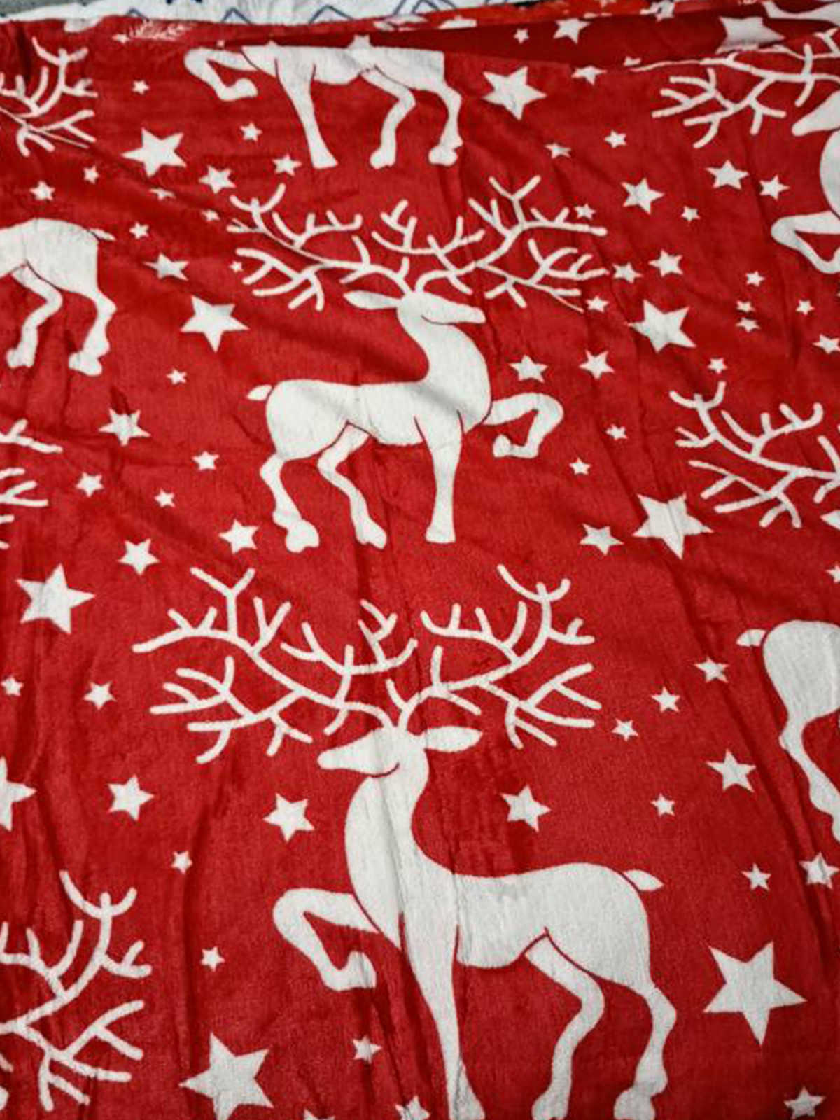 Mekano praznično ćebe, 130x170cm