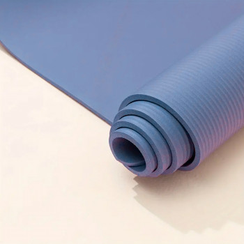 Fitnes prostirka debljine 15mm, plava 