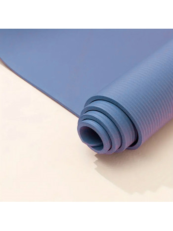 Fitnes prostirka debljine 15mm, plava 