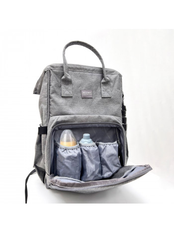 Multifunkcionalna torba sa velikim brojem pregrada, siva 