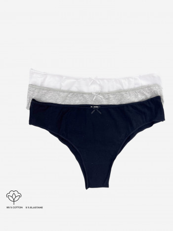Set donjeg veša za žene, 3 para, mix boja 